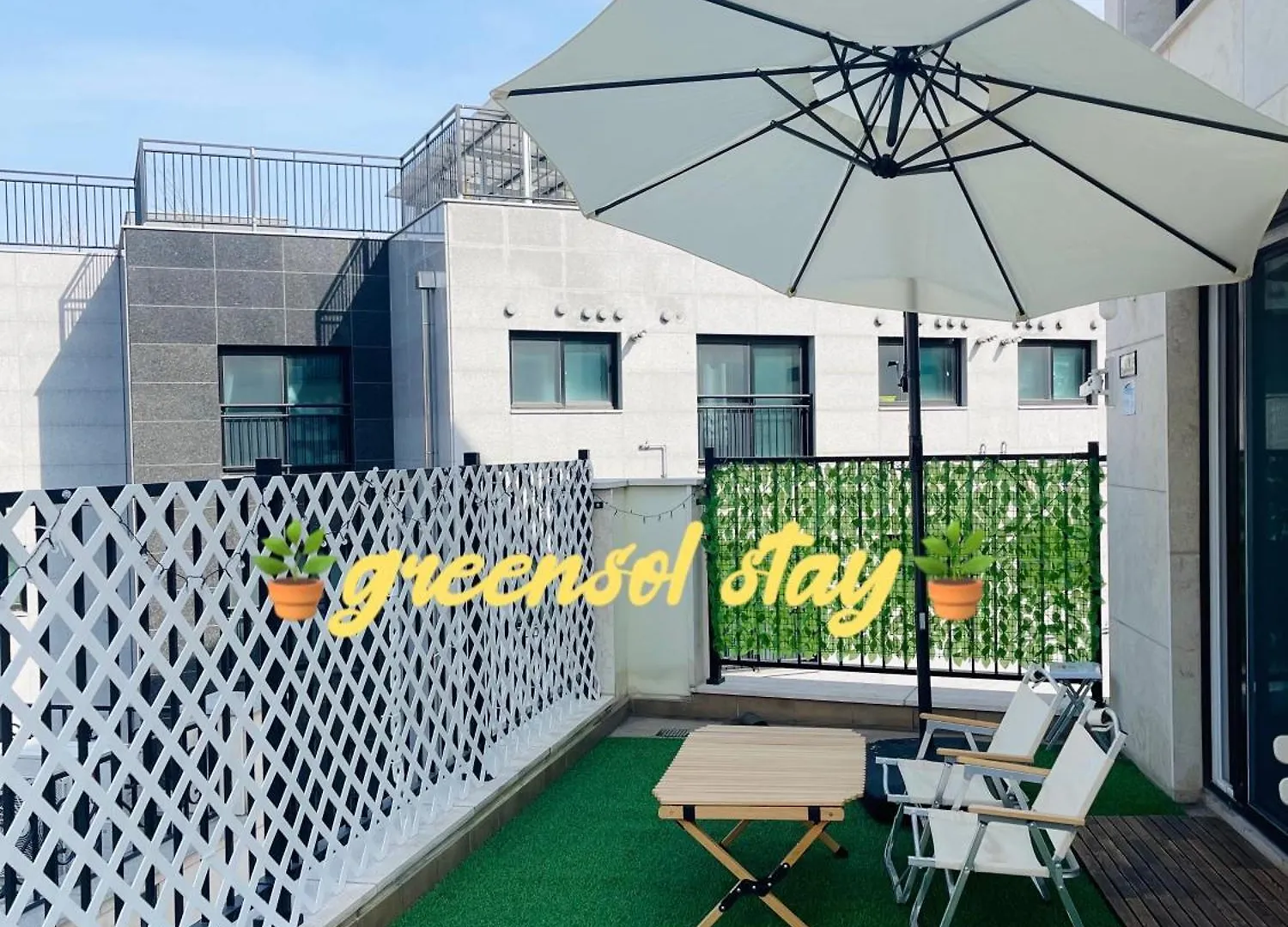 Greensol Stay#Cozy House #Seoul# Teras #3 Rooms# 2Bathrooms